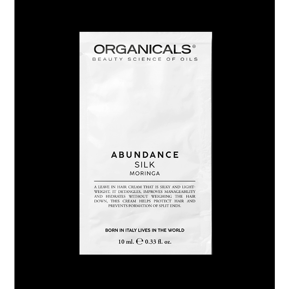 Produktbild för Organicals ABUNDANCE Silk Lotion Moringa leave-in care 10 ml