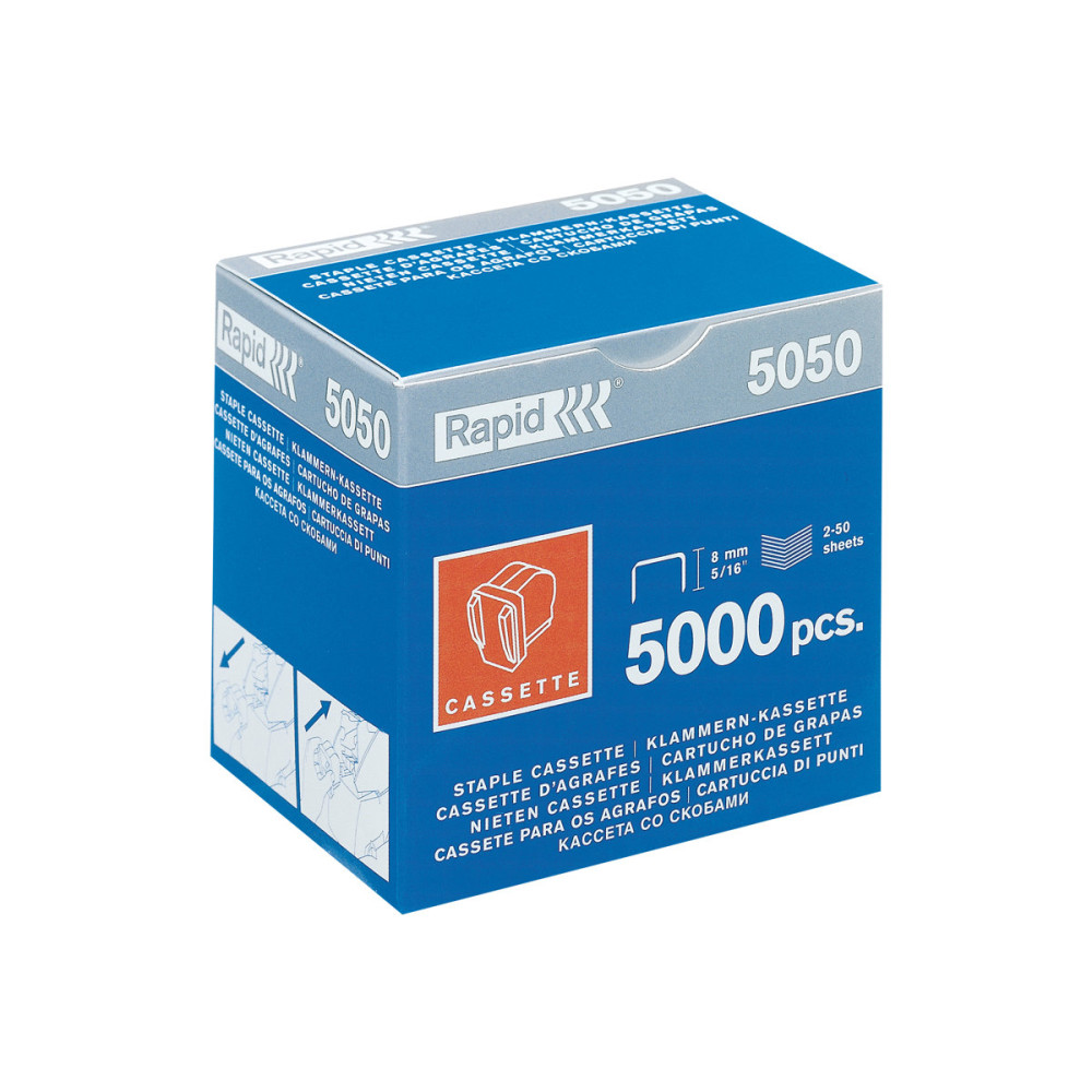 Produktbild för Rapid 5050 - klamrar - paket med 5000
