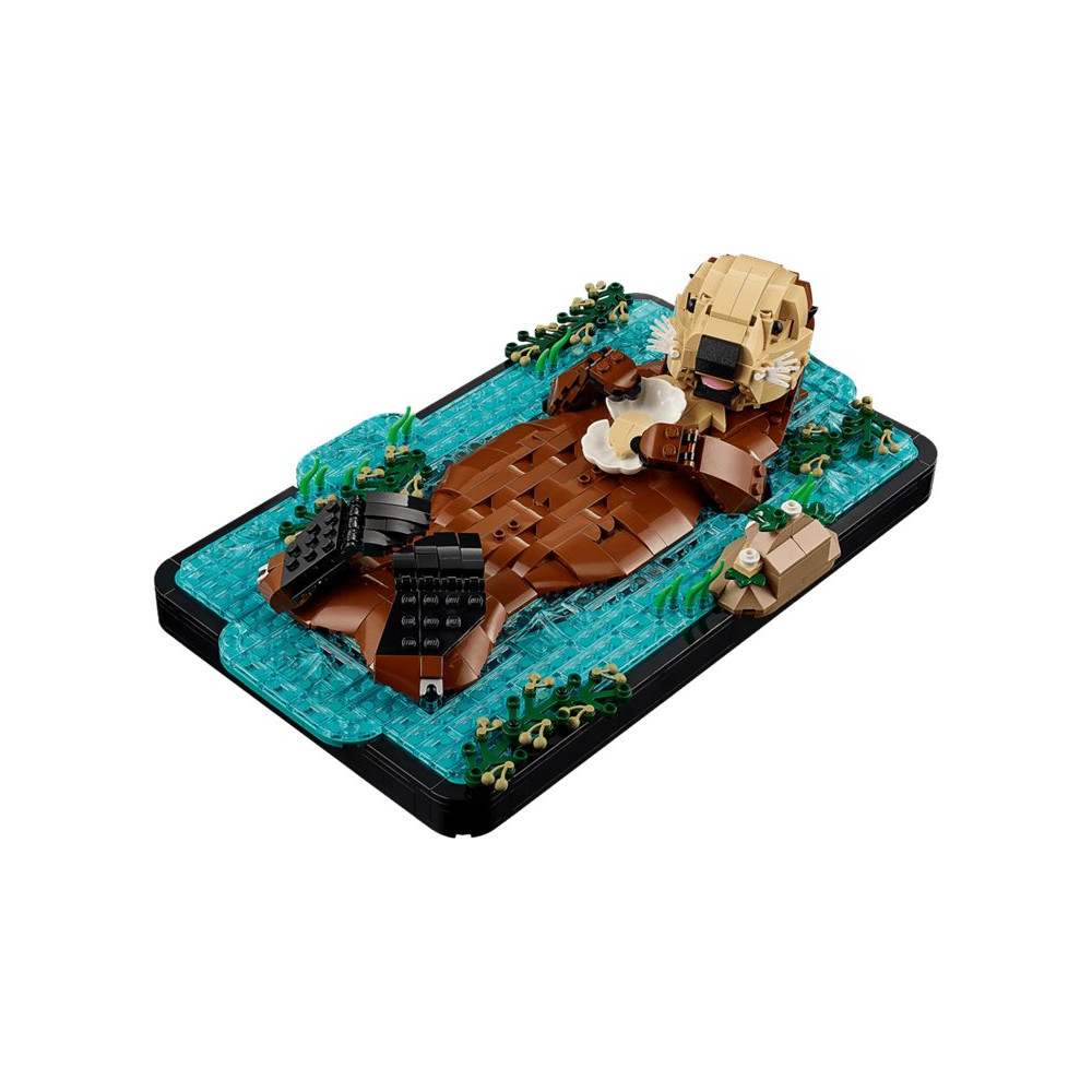 Produktbild för LEGO Ideas 21366 - Floating Sea Otters - byggsats