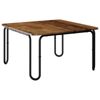 Produktbild för Kaffeebord Gammalt trä 59 x 59 x 45 cm Konstruerat trä
