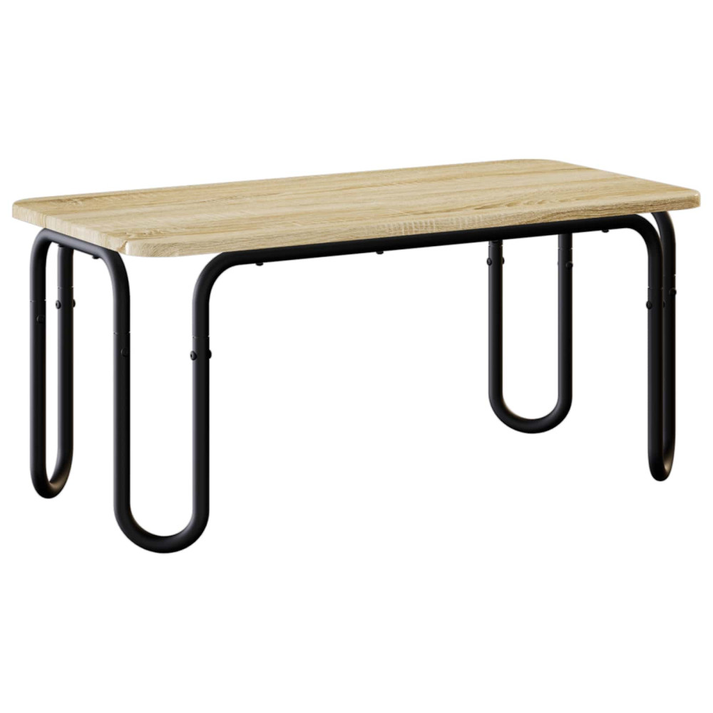 Produktbild för Kaffeebord Sonoma-ek 79,5 x 40 x 36 cm Konstruerat trä