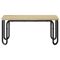 Produktbild för Kaffeebord Sonoma-ek 79,5 x 40 x 36 cm Konstruerat trä