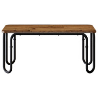 Produktbild för Kaffeebord Gammalt trä 79,5 x 40 x 36 cm Konstruerat trä
