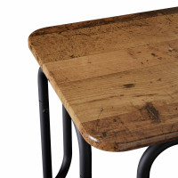Produktbild för Kaffeebord Gammalt trä 79,5 x 40 x 36 cm Konstruerat trä
