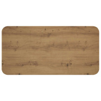 Produktbild för Kaffeebord Artisan-ek 79,5 x 40 x 36 cm Konstruerat trä