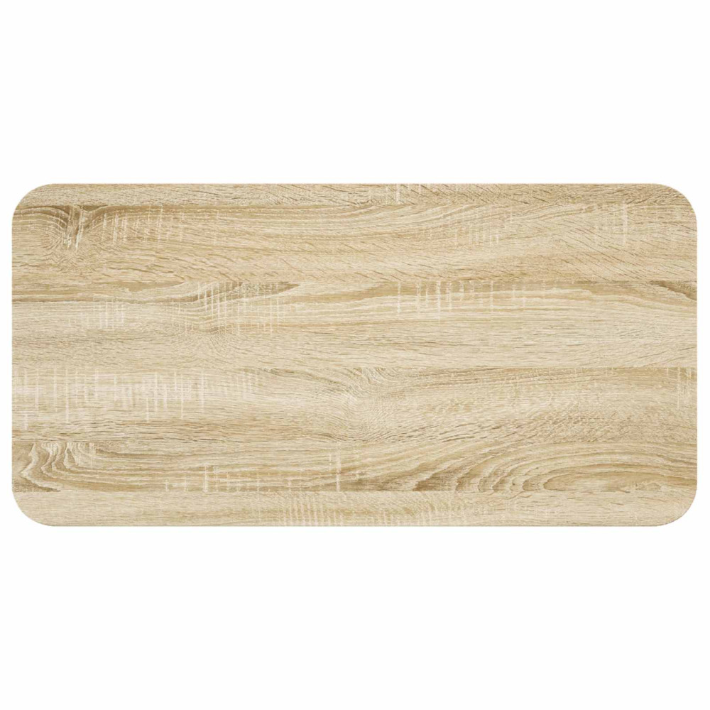Produktbild för Kaffeebord Sonoma-ek 100 x 50 x 45 cm Konstruerat trä
