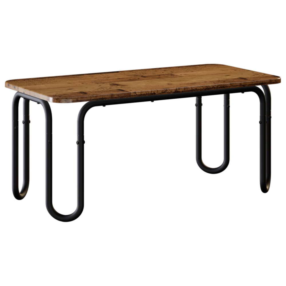 Produktbild för Kaffeebord Gammalt trä 100 x 50 x 45 cm Konstruerat trä