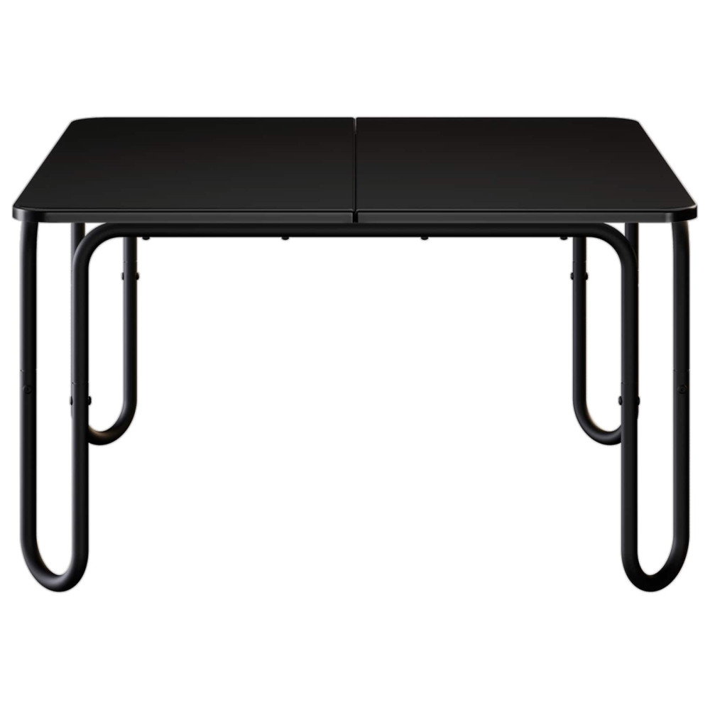 Produktbild för Kaffeebord Svart 79,5 x 79,5 x 45 cm Konstruerat trä