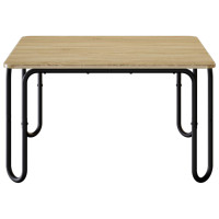 Produktbild för Kaffeebord Sonoma-ek 79,5 x 79,5 x 45 cm Konstruerat trä
