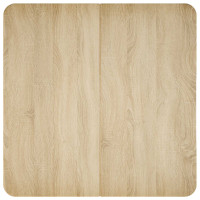 Produktbild för Kaffeebord Sonoma-ek 79,5 x 79,5 x 45 cm Konstruerat trä