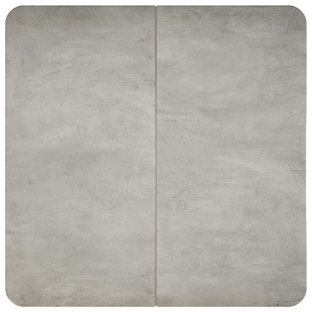 Produktbild för Kaffeebord Betonggrå 79,5 x 79,5 x 45 cm Konstruerat trä