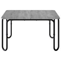 Produktbild för Kaffeebord Grå Sonoma 79,5 x 79,5 x 45 cm Konstruerat trä
