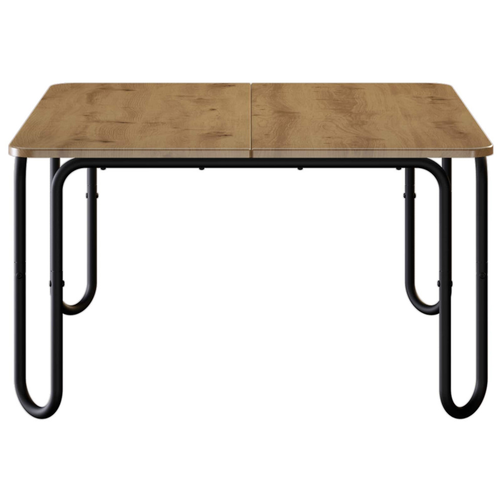 Produktbild för Kaffeebord Artisan-ek 79,5 x 79,5 x 45 cm Konstruerat trä