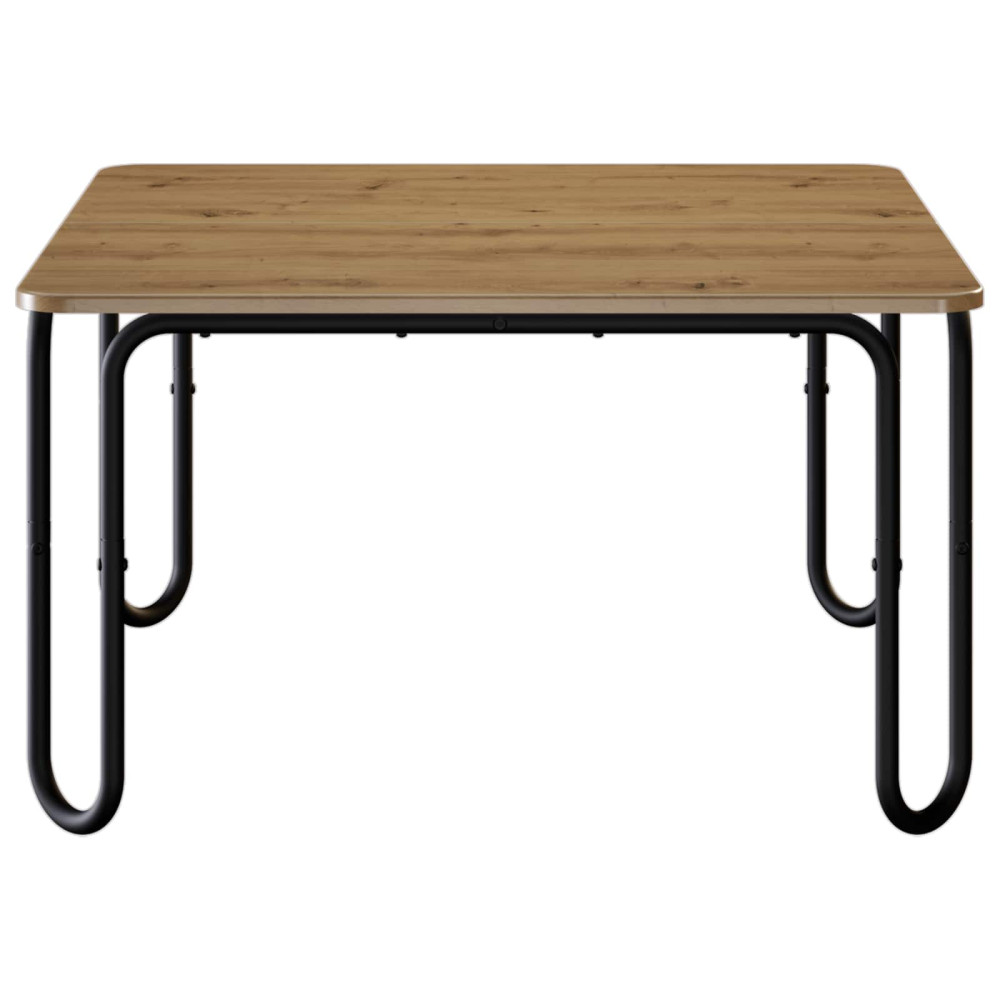 Produktbild för Kaffeebord Artisan-ek 79,5 x 79,5 x 45 cm Konstruerat trä