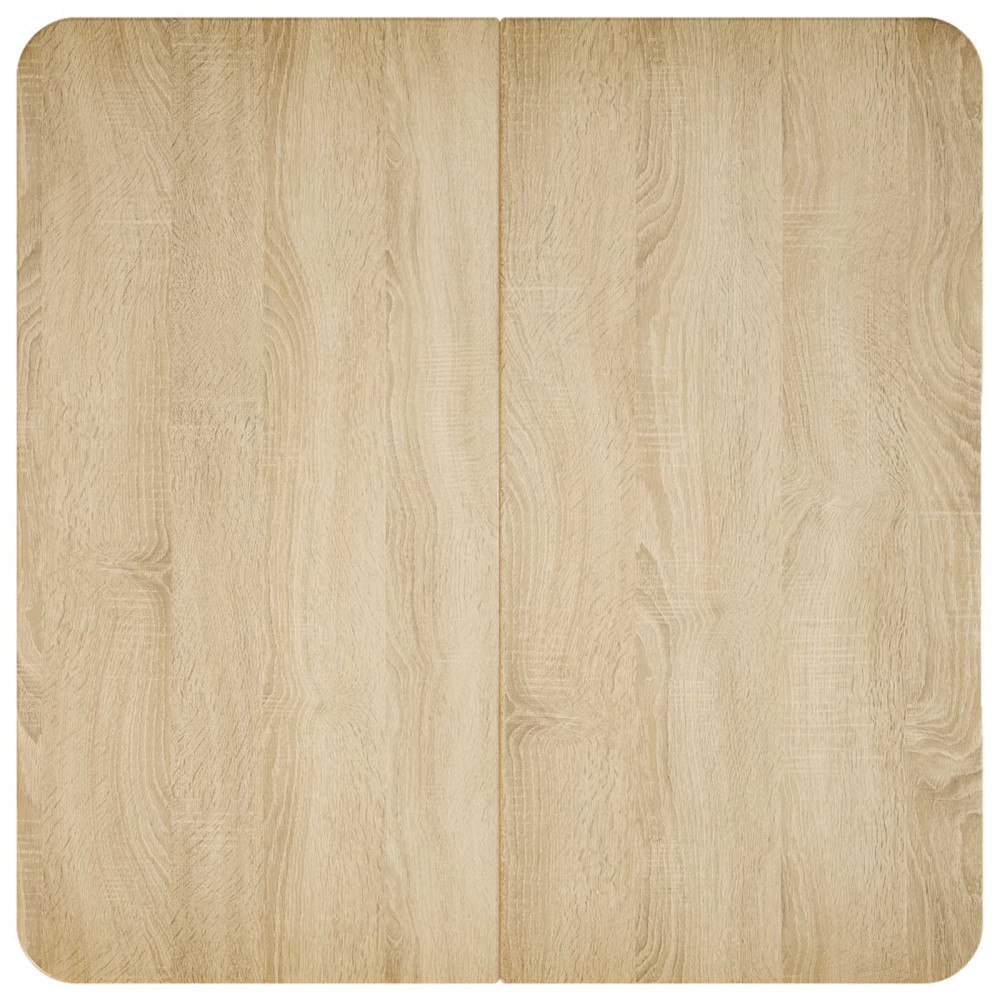 Produktbild för Kaffeebord Sonoma-ek 100 x 100 x 45 cm Konstruerat trä