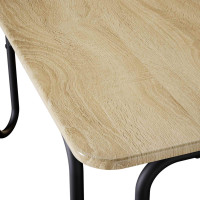 Produktbild för Kaffeebord Sonoma-ek 100 x 100 x 45 cm Konstruerat trä