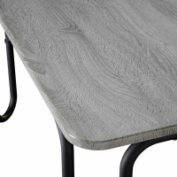Produktbild för Kaffeebord Grå Sonoma 100 x 100 x 45 cm Konstruerat trä