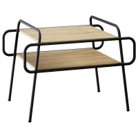 Produktbild för Kaffeebord Sonoma-ek 70 x 50 x 51 cm Konstruerat trä