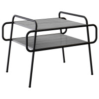 Produktbild för Kaffeebord Grå Sonoma 70 x 50 x 51 cm Konstruerat trä