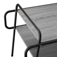 Produktbild för Kaffeebord Grå Sonoma 70 x 50 x 51 cm Konstruerat trä