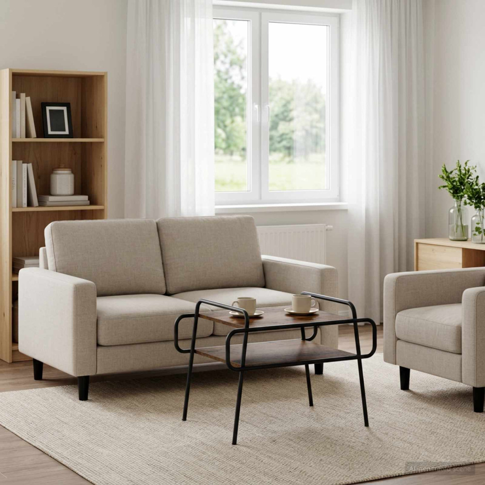 Produktbild för Kaffeebord Gammalt trä 70 x 50 x 51 cm Konstruerat trä