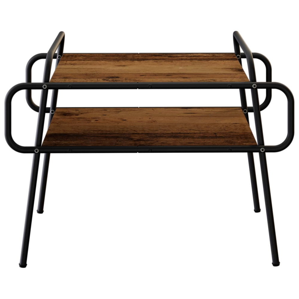 Produktbild för Kaffeebord Gammalt trä 70 x 50 x 51 cm Konstruerat trä