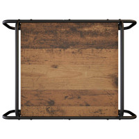 Produktbild för Kaffeebord Gammalt trä 70 x 50 x 51 cm Konstruerat trä