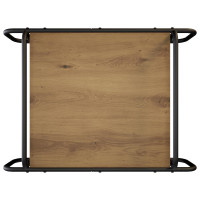 Produktbild för Kaffeebord Artisan-ek 70 x 50 x 51 cm Konstruerat trä