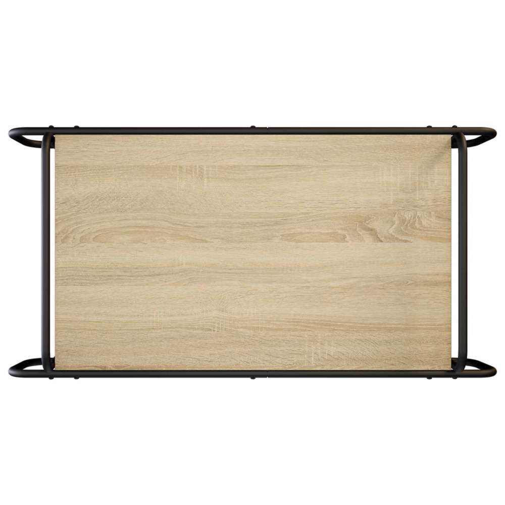 Produktbild för Kaffeebord Sonoma-ek 100 x 50 x 51 cm Konstruerat trä