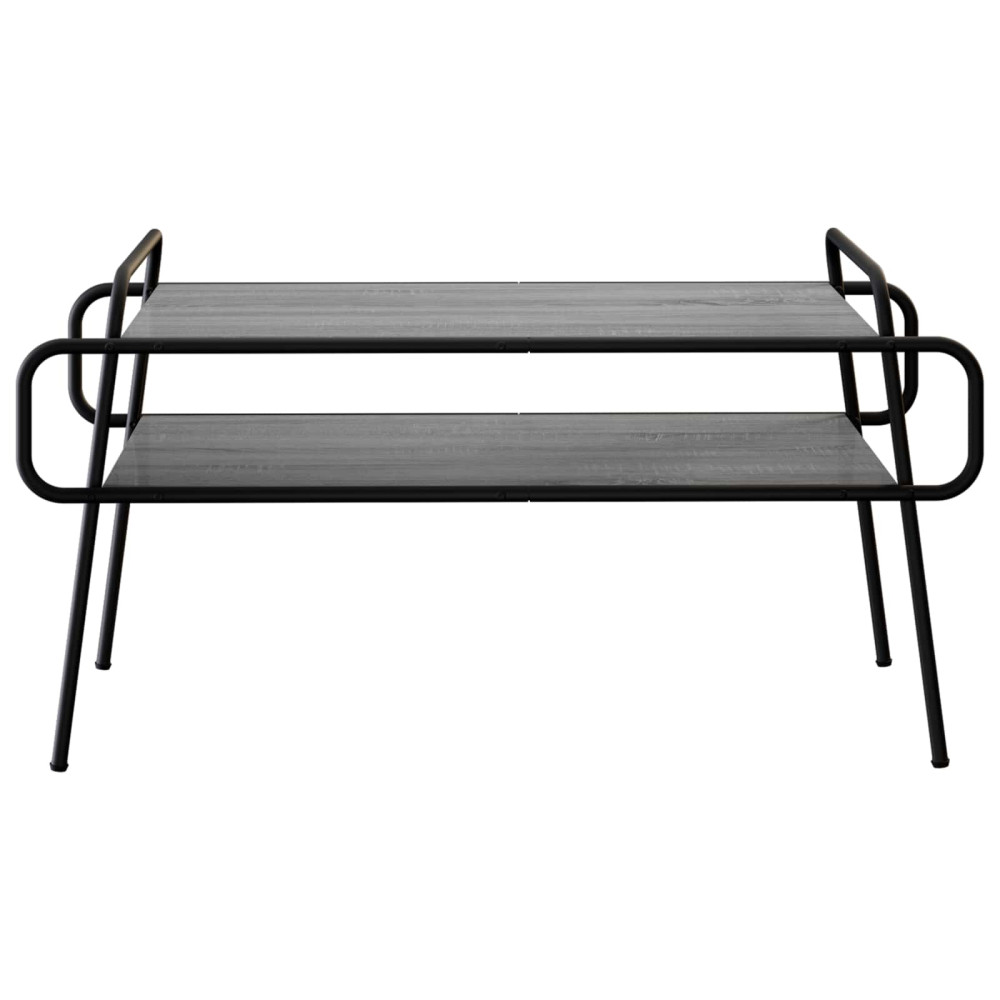 Produktbild för Kaffeebord Grå Sonoma 100 x 50 x 51 cm Konstruerat trä