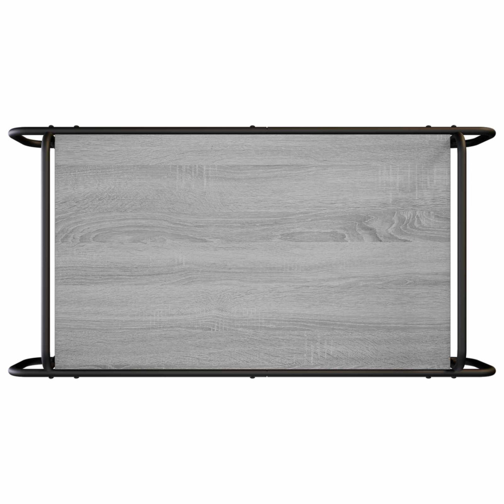 Produktbild för Kaffeebord Grå Sonoma 100 x 50 x 51 cm Konstruerat trä