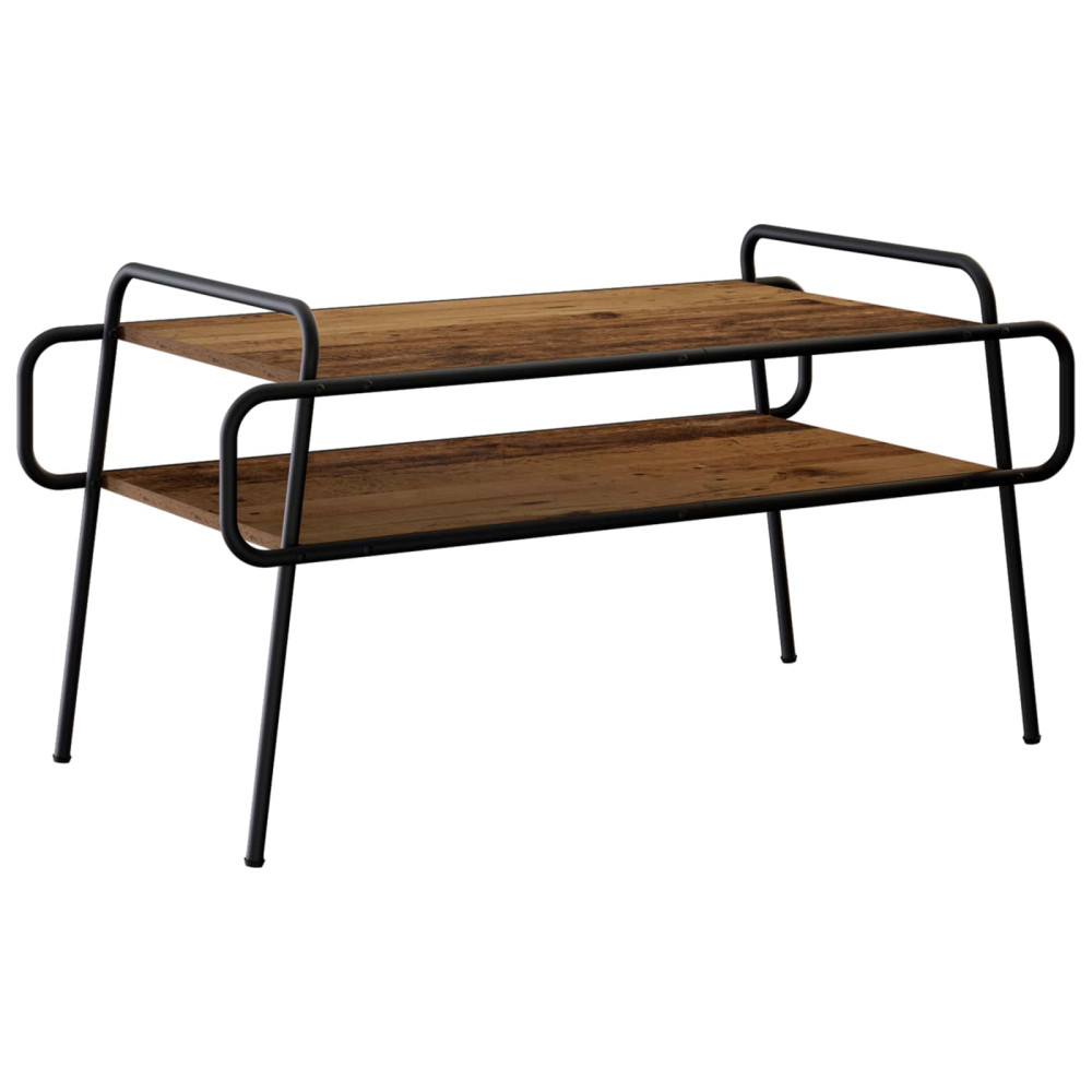 Produktbild för Kaffeebord Gammalt trä 100 x 50 x 51 cm Konstruerat trä