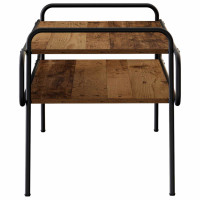 Produktbild för Kaffeebord Gammalt trä 100 x 50 x 51 cm Konstruerat trä