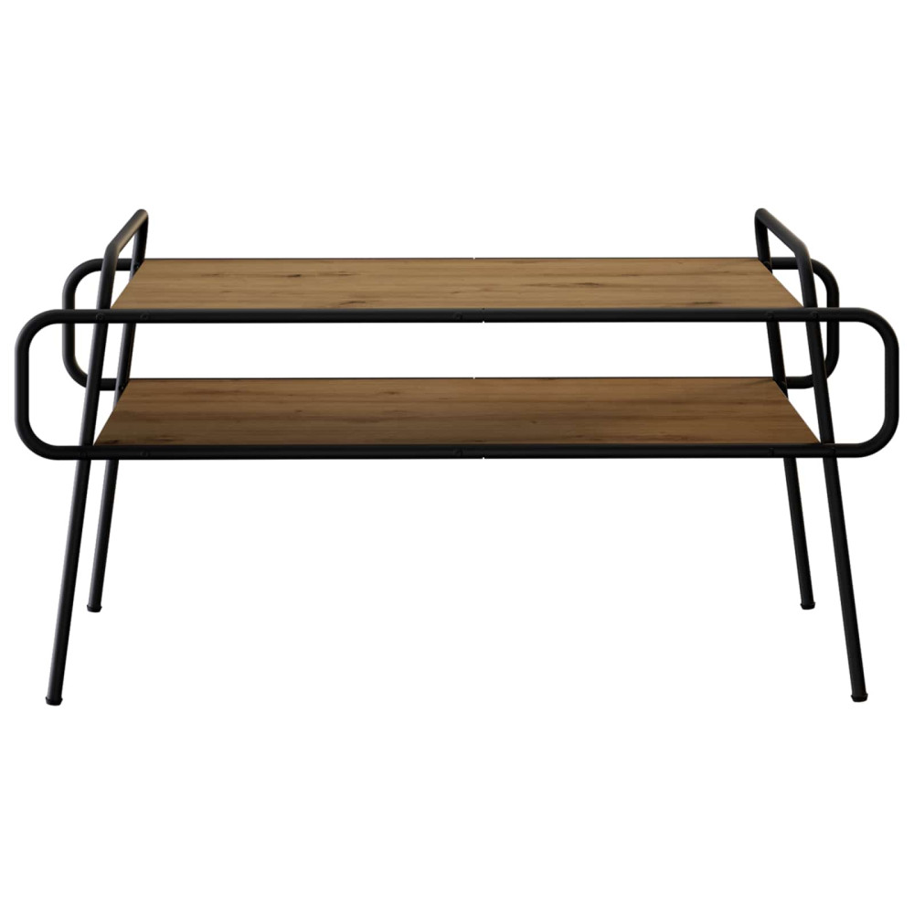 Produktbild för Kaffeebord Artisan-ek 100 x 50 x 51 cm Konstruerat trä