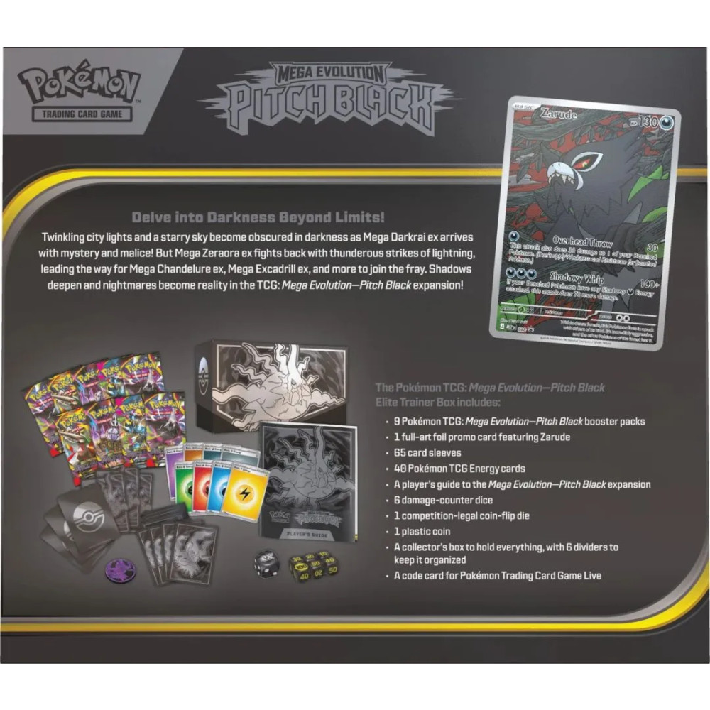 Produktbild för Pokémon Mega Evolution: Pitch Black