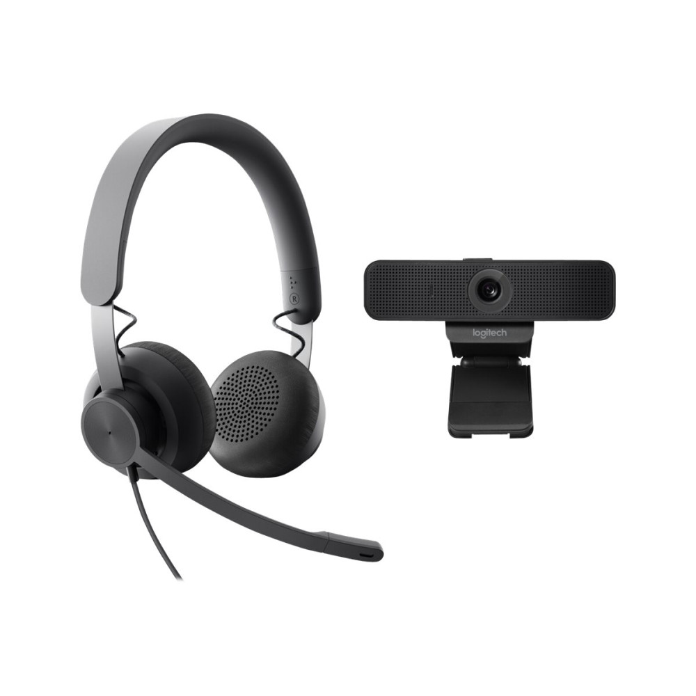 Produktbild för Logitech Wired Personal Video Collaboration Kit - paket för videokonferens