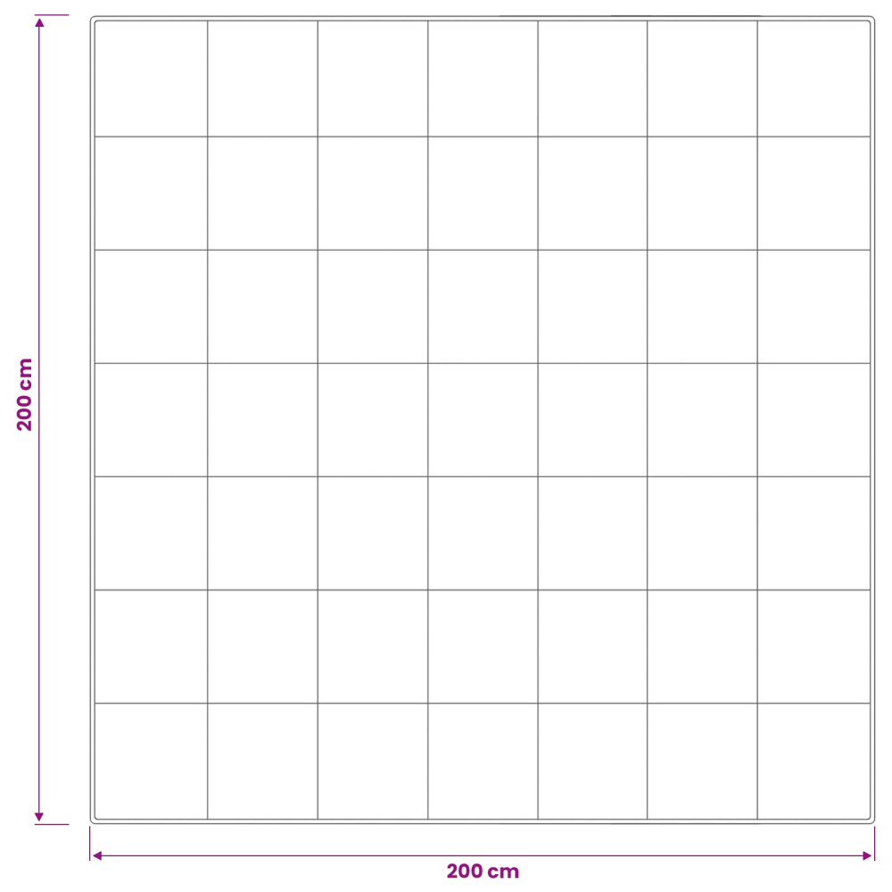 Produktbild för 90% Gåsdun Täcke Set FULDA 3 st 200 x 200 cm Alla årstider Vit
