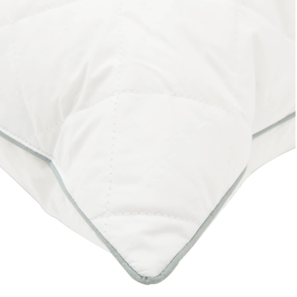 Produktbild för 90% Gåsdun Täcke Set FULDA 3 st 200 x 220 cm Alla årstider Vit