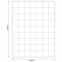 Produktbild för 90% Gåsdun Täcke Set FULDA 3 st 220 x 260 cm Alla årstider Vit