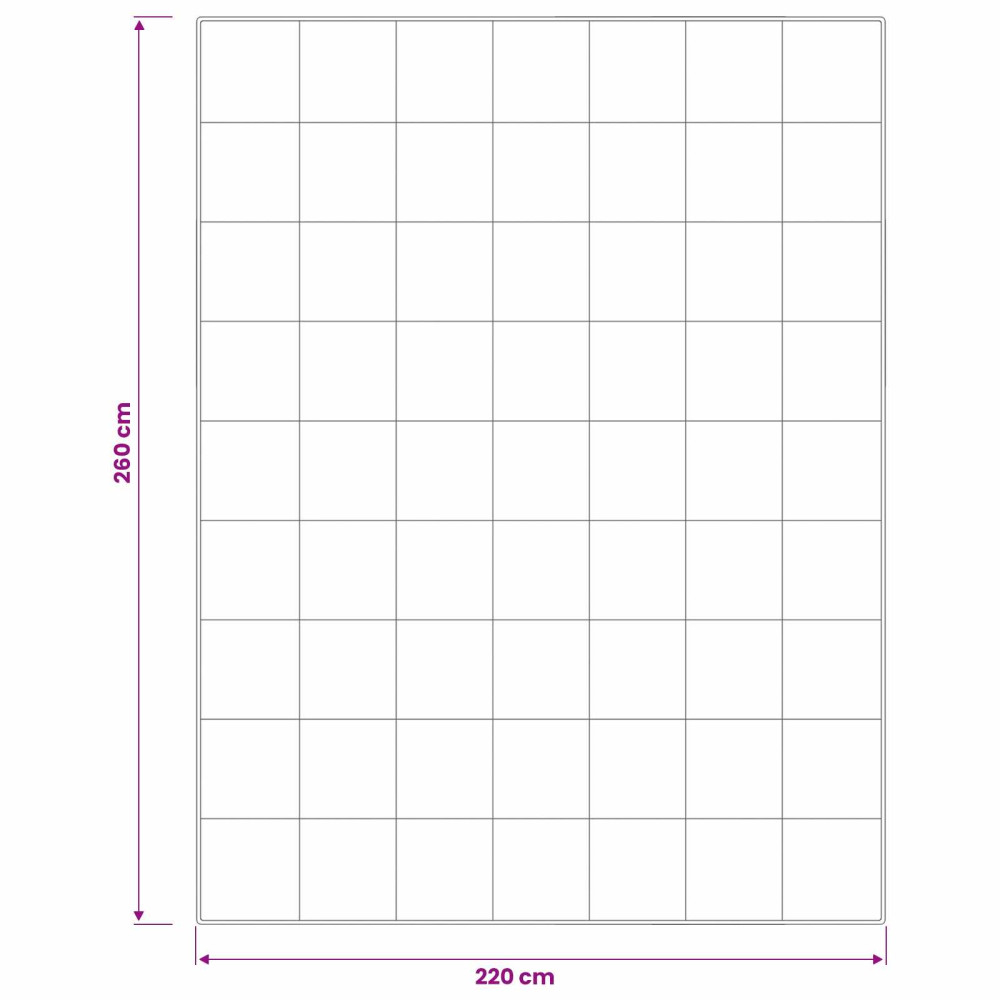 Produktbild för 90% Gåsdun Täcke Set FULDA 3 st 220 x 260 cm Alla årstider Vit