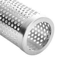 Produktbild för Kallrökar med rökrör 44,5 x 29 x 83 cm Galvaniserat stål Silver