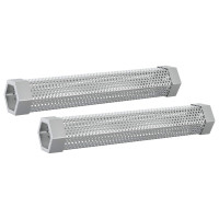 Produktbild för Tunngrill med 2 Matlagningsgaller 3 st 80 x 73 x 90 cm Metall