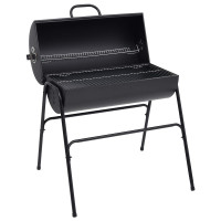 Produktbild för Tunngrill med 2 Matlagningsgaller 3 st 80 x 73 x 90 cm Metall