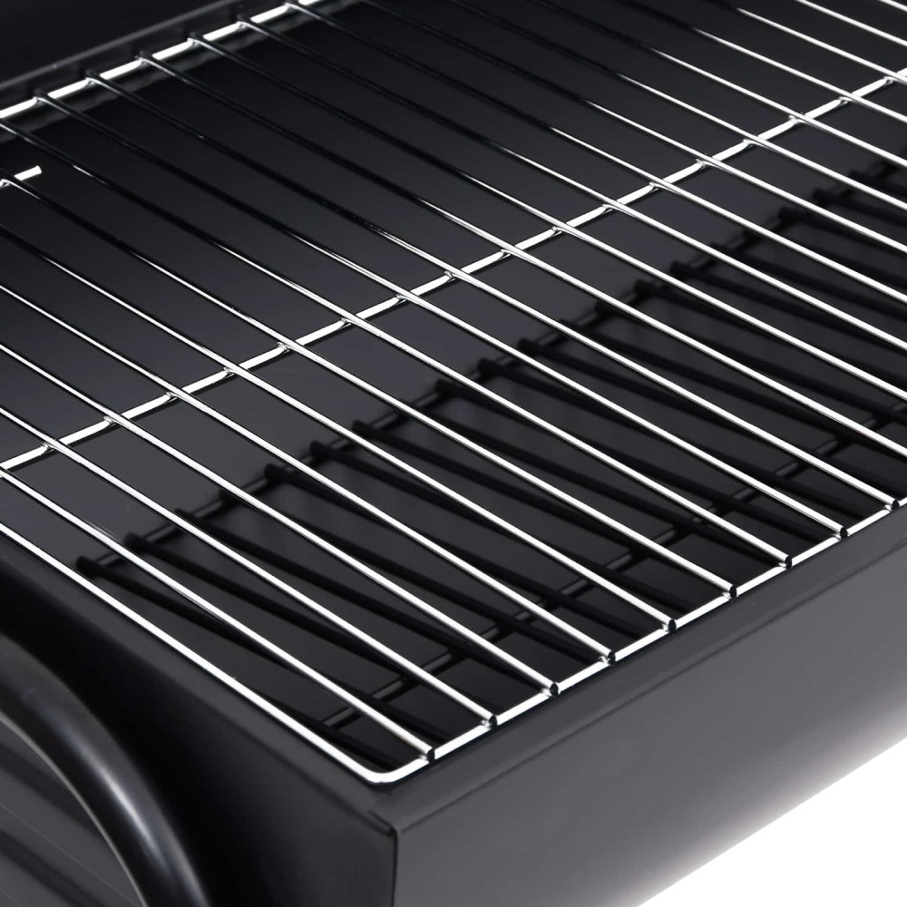 Produktbild för Tunngrill med 2 Matlagningsgaller 3 st 80 x 73 x 90 cm Metall