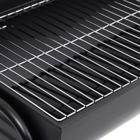 Produktbild för Tunngrill med 2 Matlagningsgaller 3 st 80 x 73 x 90 cm Metall
