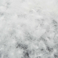 Produktbild för Duntäcke FULDA 140 x 220 cm 4 årstider 210 GSM 90% Gåsdun Vit