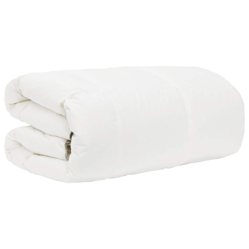 Produktbild för Duntäcke FULDA 135 x 200 cm 4 årstider 310 GSM 90% Gåsdun Vit