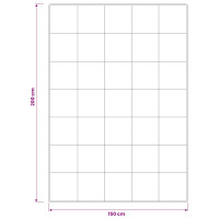 Produktbild för Duntäcke FULDA 150 x 200 cm 4 årstider 310 GSM 90% Gåsdun Vit