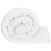 Produktbild för Duntäcke TRIER 140x200 cm Sommar 140 GSM Vit Hypoallergen