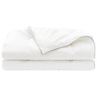 Produktbild för Duntäcke TRIER 140x220 cm Sommar 140 GSM Vit Hypoallergen